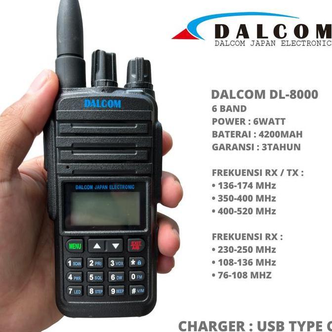 HT DALCOM JAPAN DL-8000 DUAL BAND