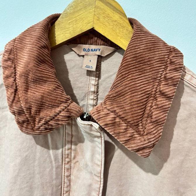 Jaket Wanita Chore Kerah Corduroy Jaket Export Orinal Baru