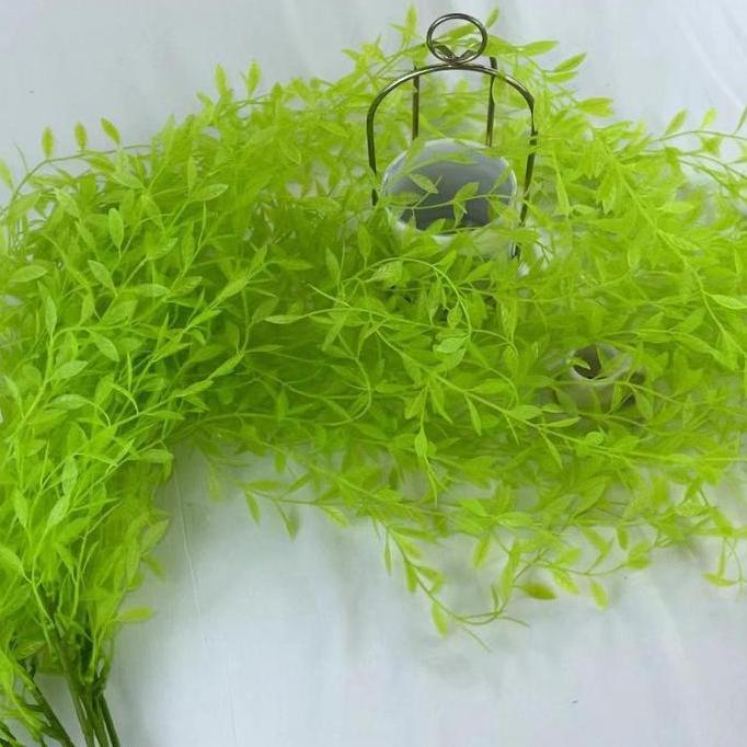 New- [COD] Ayeeca - Daun JALAR105cm Jalar Plastik Tanpa Pot Bunga Rambat Sintesis Tanaman Hias Gantu