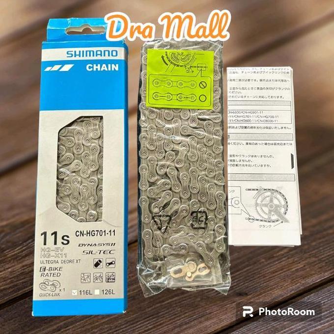 Promo Rantai Sepeda 11 Speed Shimano CN HG 701 & Shimano CN HG 901 Diskon