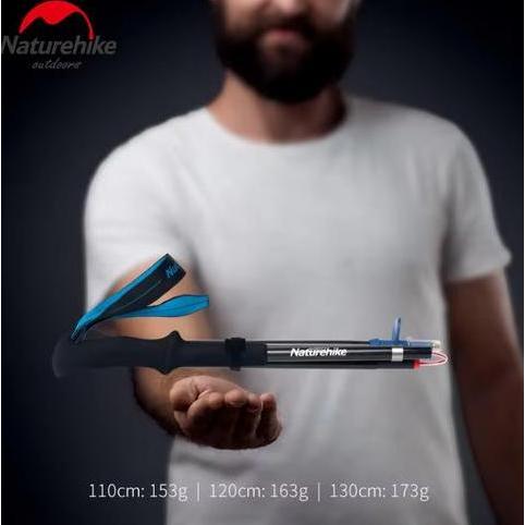 Spesial Trekking Pole Air Trek St08 4 Nodes Carbon Fiber Naturehike Nh18D020-Z