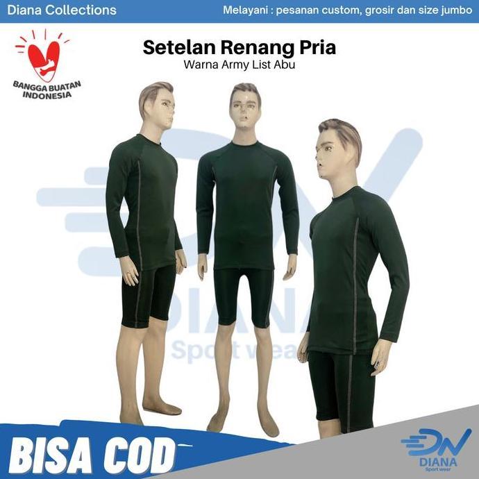 Promo baju renang muslim | baju renang pria dewasa | pakaian renang pria Diskon