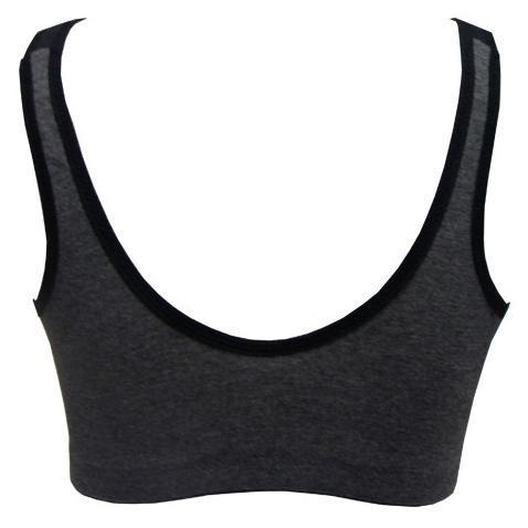 pengiriman cepat Lydyly - Sport Bra Resleting Depan Bh Senam Yoga Gym Underwear Katun Sb744 | Sport 