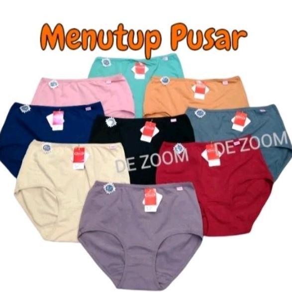 Murah Celana Dalam Wanita Sorex 1229 Bahan Katun Bisa Melar Banyak Model Tinggi Menutupin Pusar moti