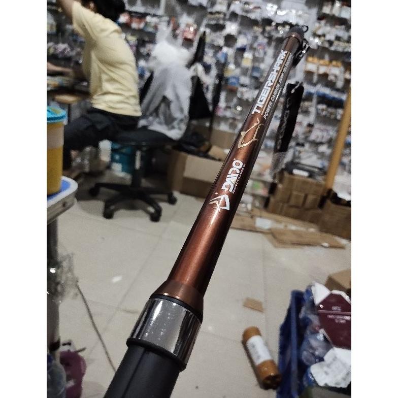 joran pancing daido tiger shark antena surf pantai 270 300 360 390 420 450 carbon