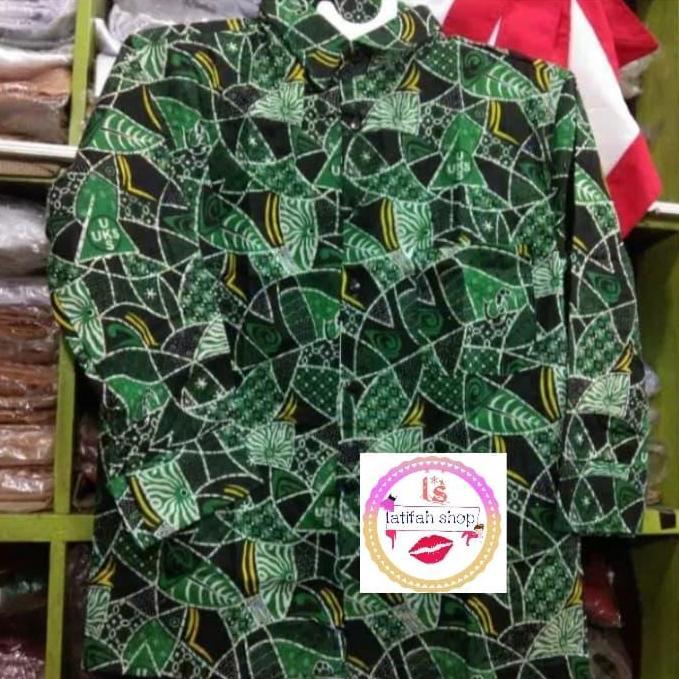 New- hem batik panjang sd negeri sidoarjo seragam sekolah