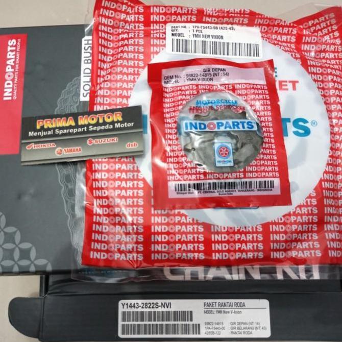 BEBAS ONGKIR - GEAR SET VIXION NEW 1PA INDOPART GIR SET VIXION NEW 1PA INDOPARTS