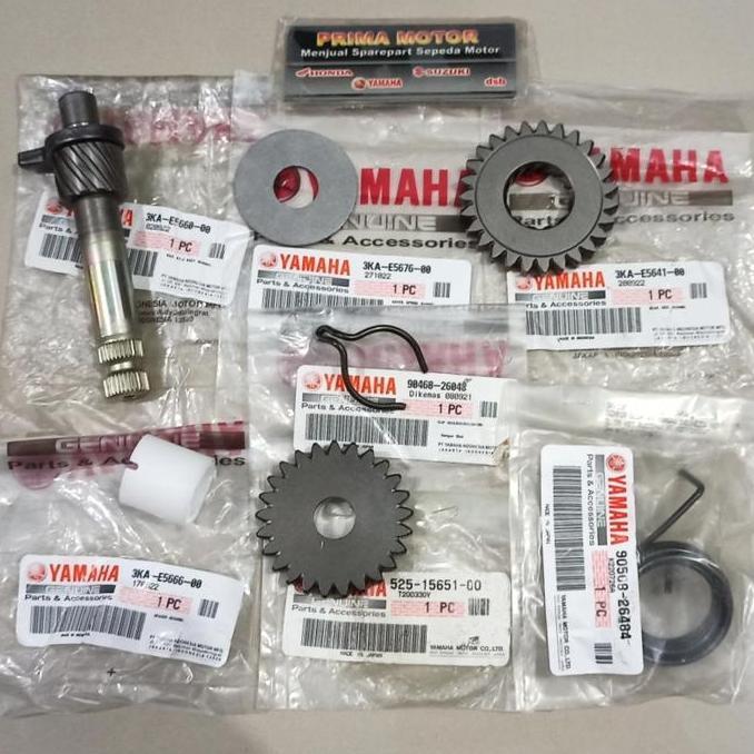 TERMURAH - GEAR GIGI SLAHAN ENGKOL RX KING SET ORI YAMAHA