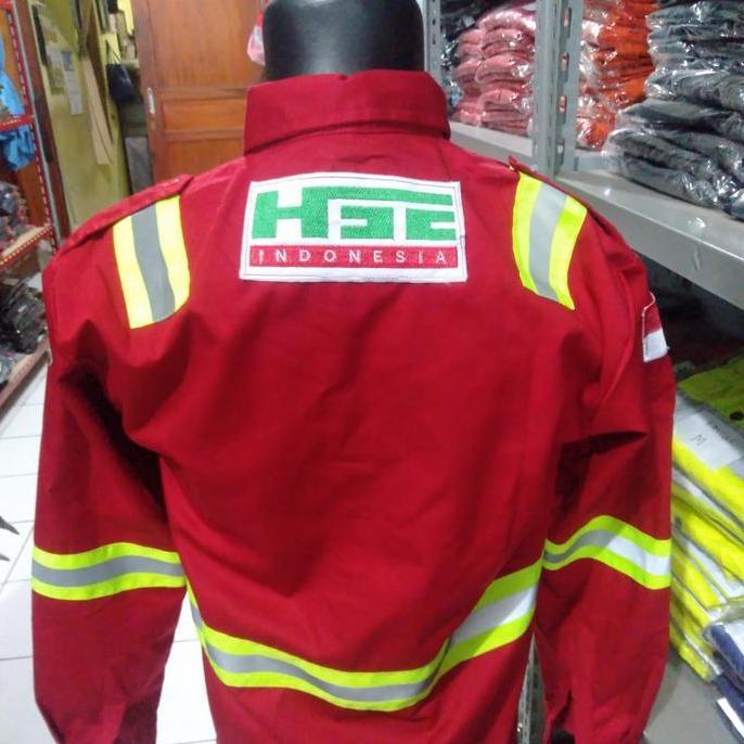 New- SERAGAM ATASAN HSE KANCING FULL LOGO