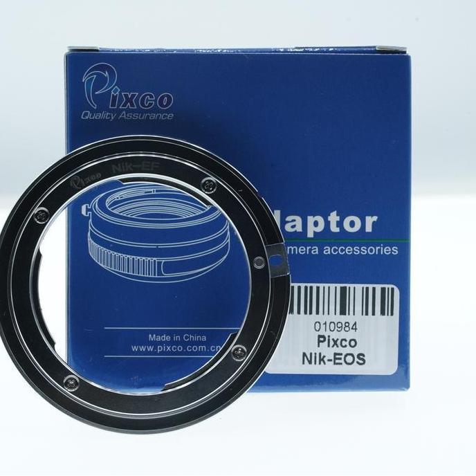 PIXCO Lens Adapter - Lensa Nikon AI AIS F to Body Canon DSLR EOS