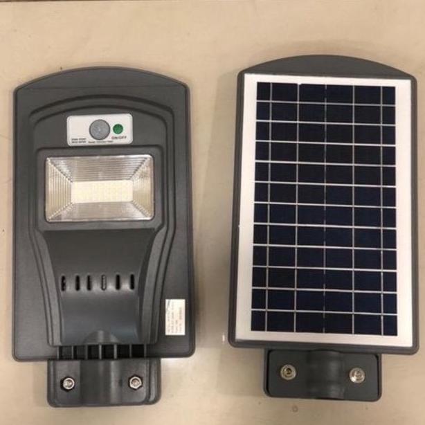 NEW LAMPU JALAN LED SURYA 20Watt 20WATT Solar cell panel tenaga matahari