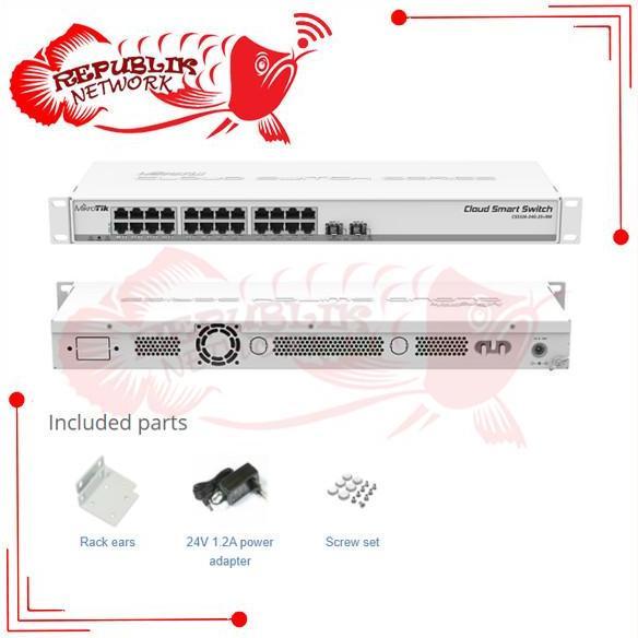 MikroTik CSS 326 24G 2S+ RM CSS326-24G-2S+RM