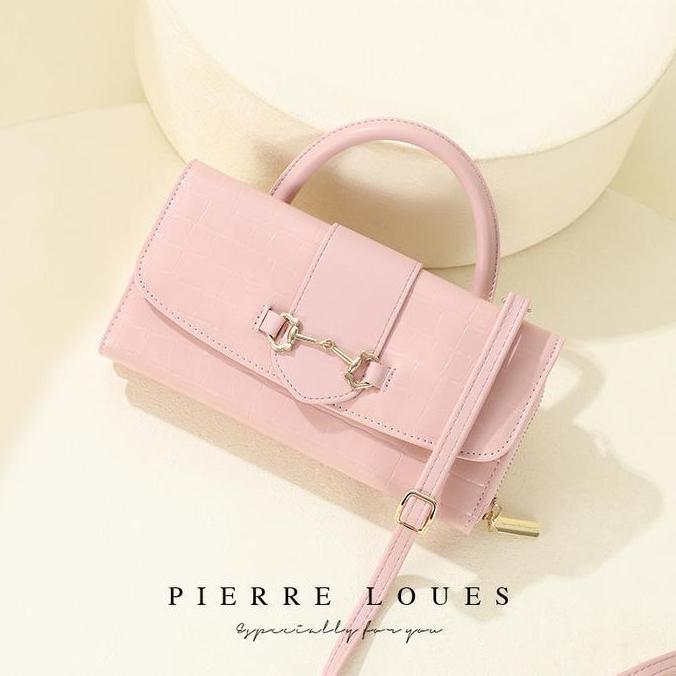 Key- Tas Selempang Wanita Kulit Pu Pierre Loues Elena Bag