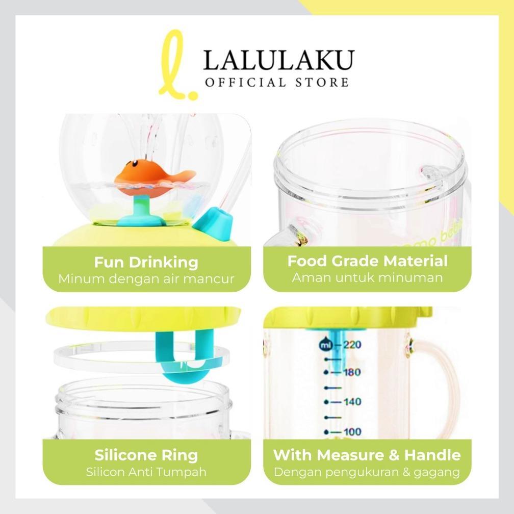 hot sale botol minum anak botol air mancur botol training anak tk sd paud