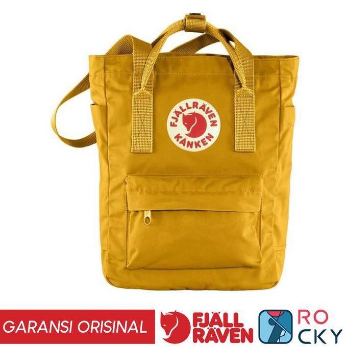 Tas Tote Bag Fjallraven Kanken Totepack Color Ochre