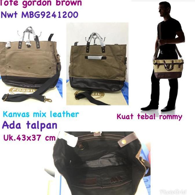 tote bag gordon fossil ori