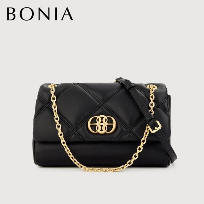 Bonia - Lean Sling Bag Black