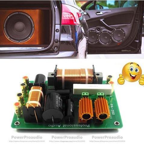 KIT CROSSOVER 2 WAY PASIF PA-280 AUDIO SYSTEM SPEAKER 800W WOOFER AND TWEETER CROSOVER SERI PA280 ME