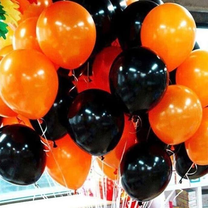 New- Balon Metalik Orange 12 inch / Metalic Balon / Balon Orange / balon