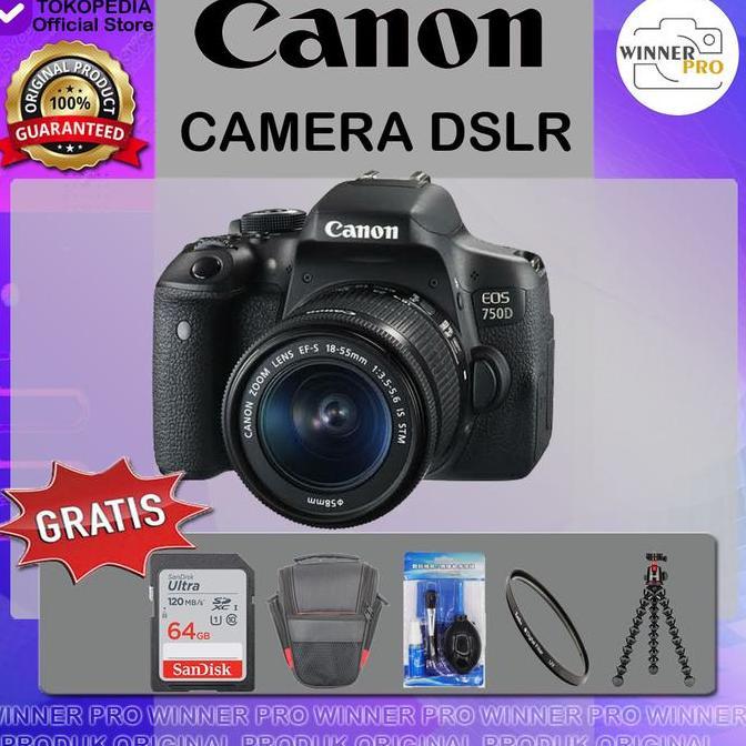 CANON EOS 750D Kit 18-55mm IS STM / EOS 750 D / EOS 750D / 750D