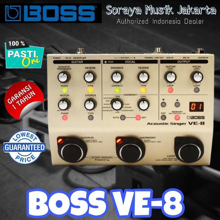 BOSS VE-8 Acoustic Singer