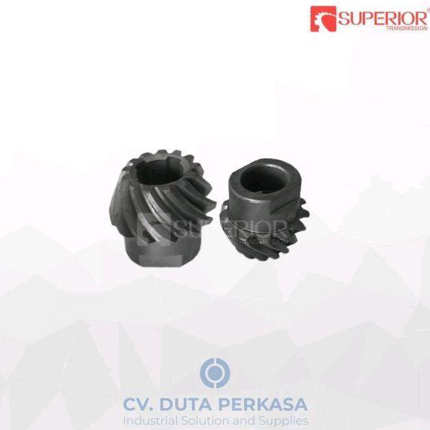 Gigi Nanas Pinion Gearbox Besi Futi- Spare Part Kincir Air Tambak Original Dan Terpercaya