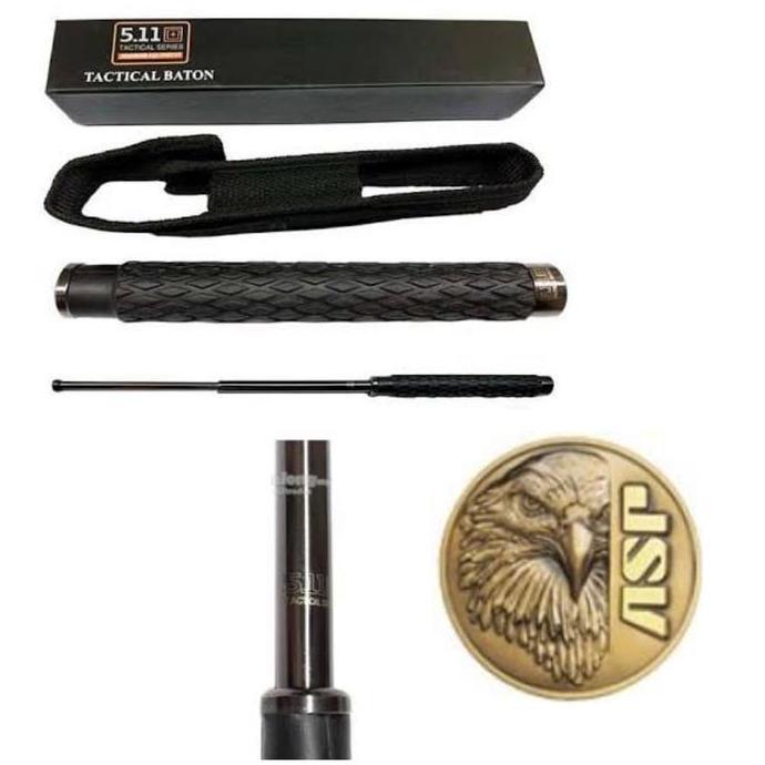 Stick Baton 511 Gerigi Hitam,Tactical Baton