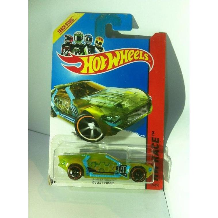 Hot Wheels. 2014 HW Race X-Raycers - Bullet Proof MATTEL