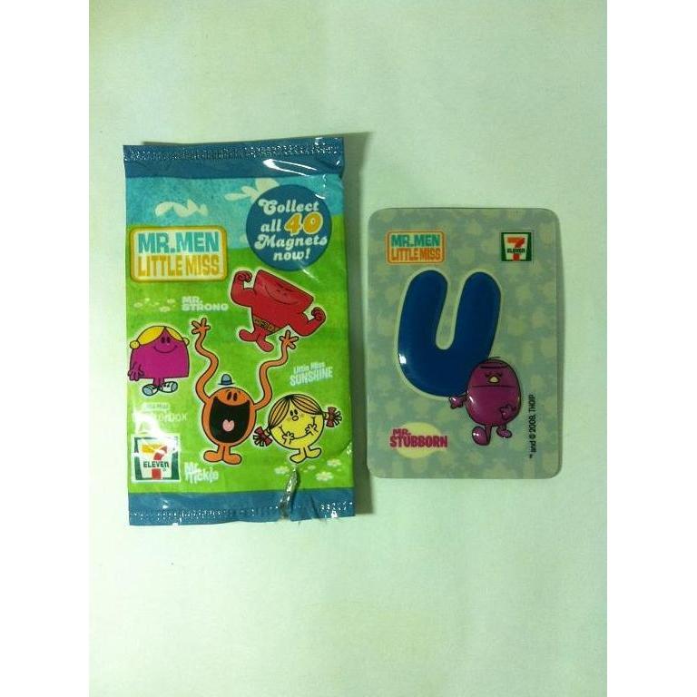 THOIP. Mr. Men Little Miss Magnets - U. Stubborn by 7-Eleven 2009