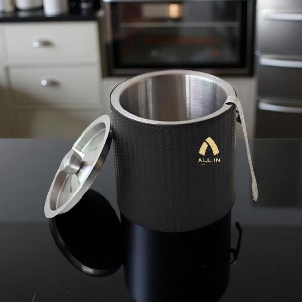 2 Ltr Ice Bucket / Termos Es Batu / Wadah Ember Stainless Steel