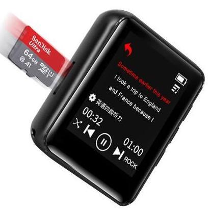 New- MP3 Player - DAP - MP4 Player - Touchscreen 1.8 - 8GB - Ruizu MP4