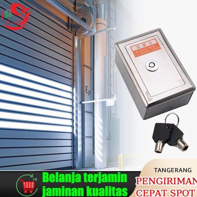 Box Tombol Rolling Door / Lock Box / Rumah Tombol Rolling Door / Box Tombol Push Button Rolling Door