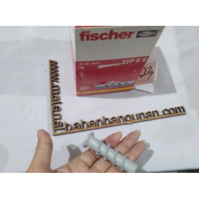 TERMURAH - fisher m8 hebel pvc viser fiser baut kuat bagus jerman k8 1 kotak