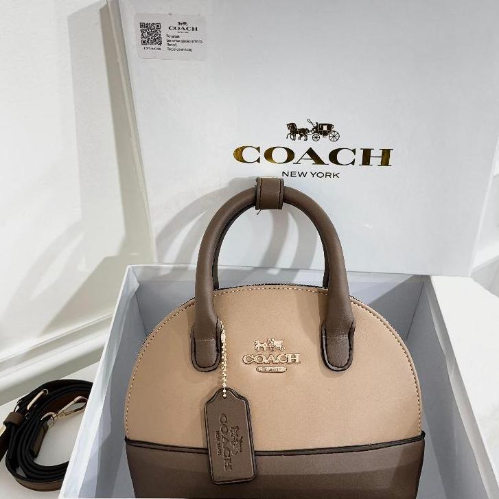 MURAH` ORIGINAL Free Box C0ach Tas Selempang Wanita Alma Bags Tas Sling Bag | Tas jinjing Wanita 2 T