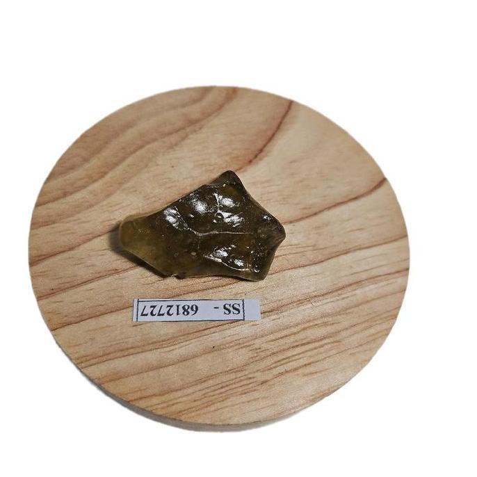 LIBYAN DESERT GLASS BLACKISH Egypt/Libyan Border Batu Asli