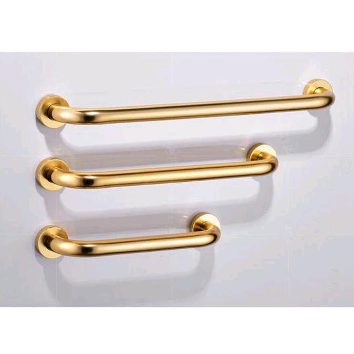 PEGANGAN BATH TUB EMAS 40CM-50CM/PEGANGAN KAMAR MANDI GOLD MURAH