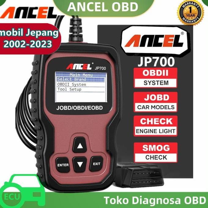 PIXSTORE Ancel JP700 JOBD OBD2 Scanner Mobil Untuk Toyota Nissan Honda Mazda