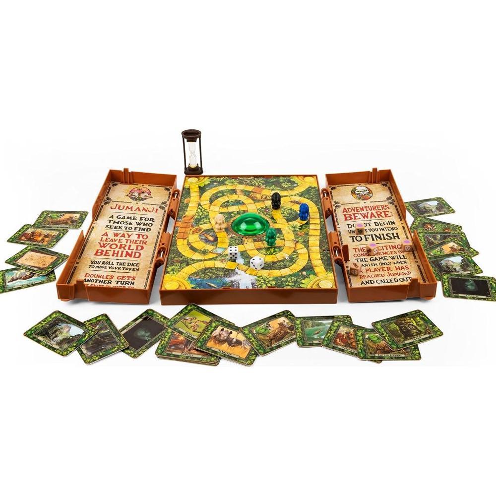 BEST SELLER Jumanji Deluxe Game, Immersive Electronic Version of The Classic Adventure Movie Board