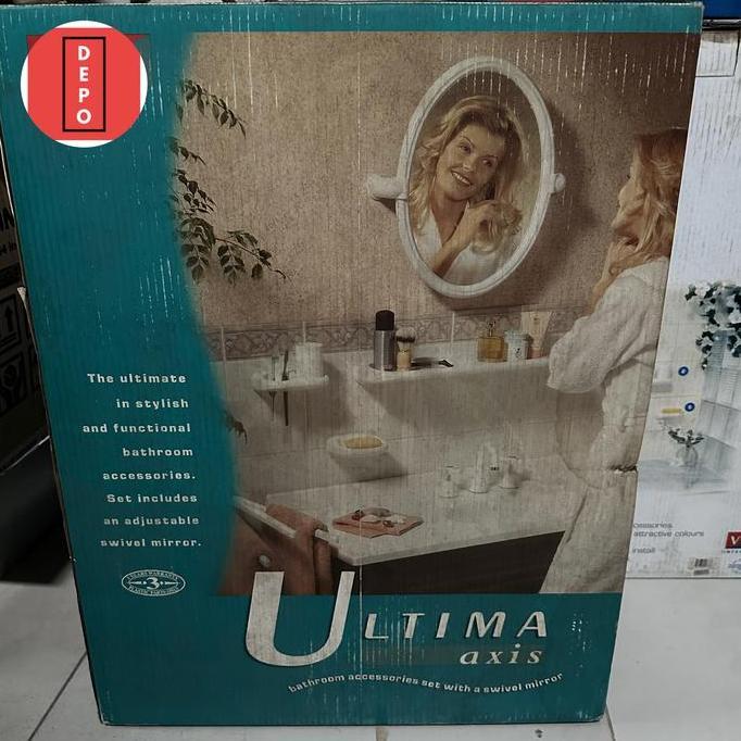 Kaca cermin Villa ultima axis aksesoris kamar mandi Putih