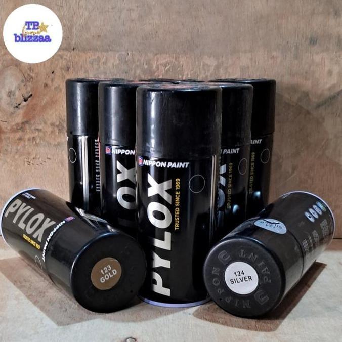 Officeqyu- Pylox Gold 123 Emas / Pylox Silver 124 Perak Pilok / Pilox Aneka Warna Nippon Paint