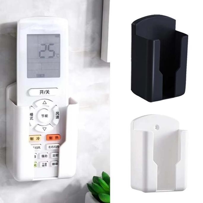 Holder Remote AC Tempat Remote AC Dinding Tempel Tempel Dinding Serbaguna Wadah Remote AC Rak Gantun
