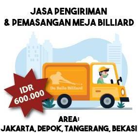 Jasa Pengiriman & Pemasangan Meja Billiard JADETABEK (Invoice)