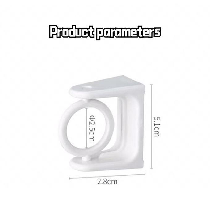 CALAVO bracket gorden kolong dapur 10pc Pemasangan tanpa meninggalkan bekas, tidak merusak dinding b