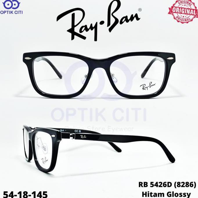 Frame Kacamata Kotak Pria Wanita Rayban Original RB 5426 D