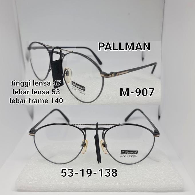 frame kacamata Classic M-907 PALMAN 53-19-138 18KGP