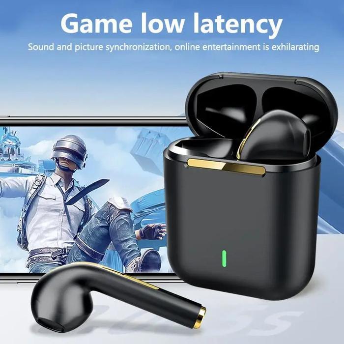 Earphone Bass Wireless Earbuds Bluetooth Olahraga Earplug Nirkabel Tws Headphone Stereo Surround Kua