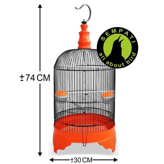 Sangkar Lovebird Tanggung Fullset Kandang Burung Love Bird Lb Pendek Lengkap Gantungan Pion Cepuk Ta