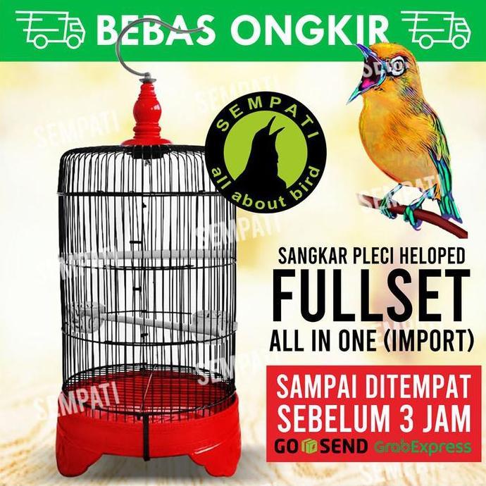 SANGKAR BESI IMPORT KANDANG BURUNG PLECI CIBLEK KOLIBRI DLL SPBIM