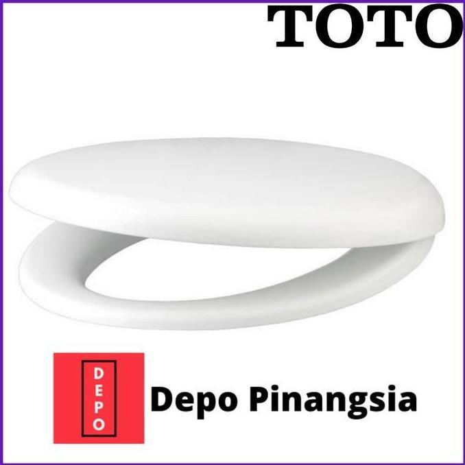 TOTO Tutup Kloset TC505 Plastic Seat and Cover Putih Non Soft Close untuk Model CW660NJ CW660NPJ CW4