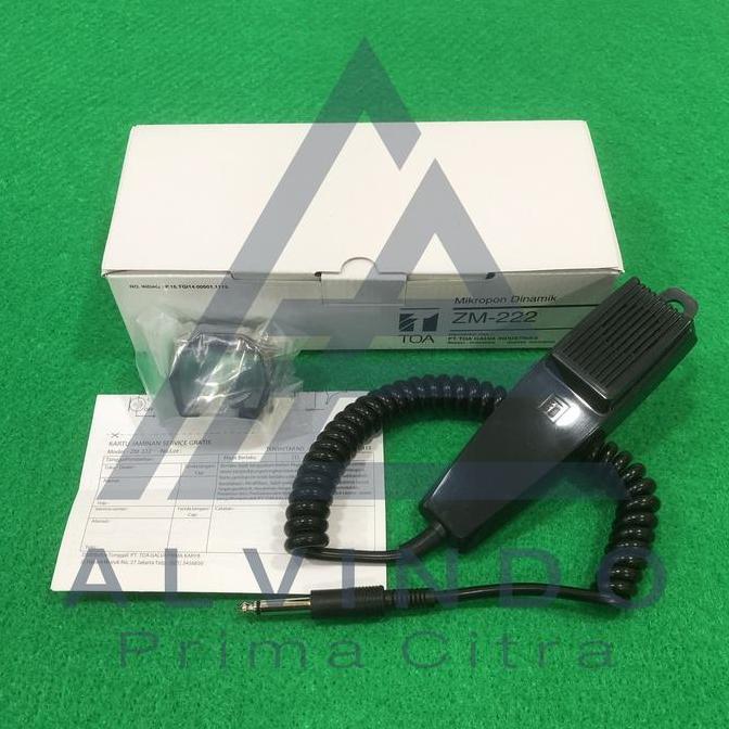 Musiq- Toa Zm-222 (Emergency Mic / Mic Paging / Zm 222)